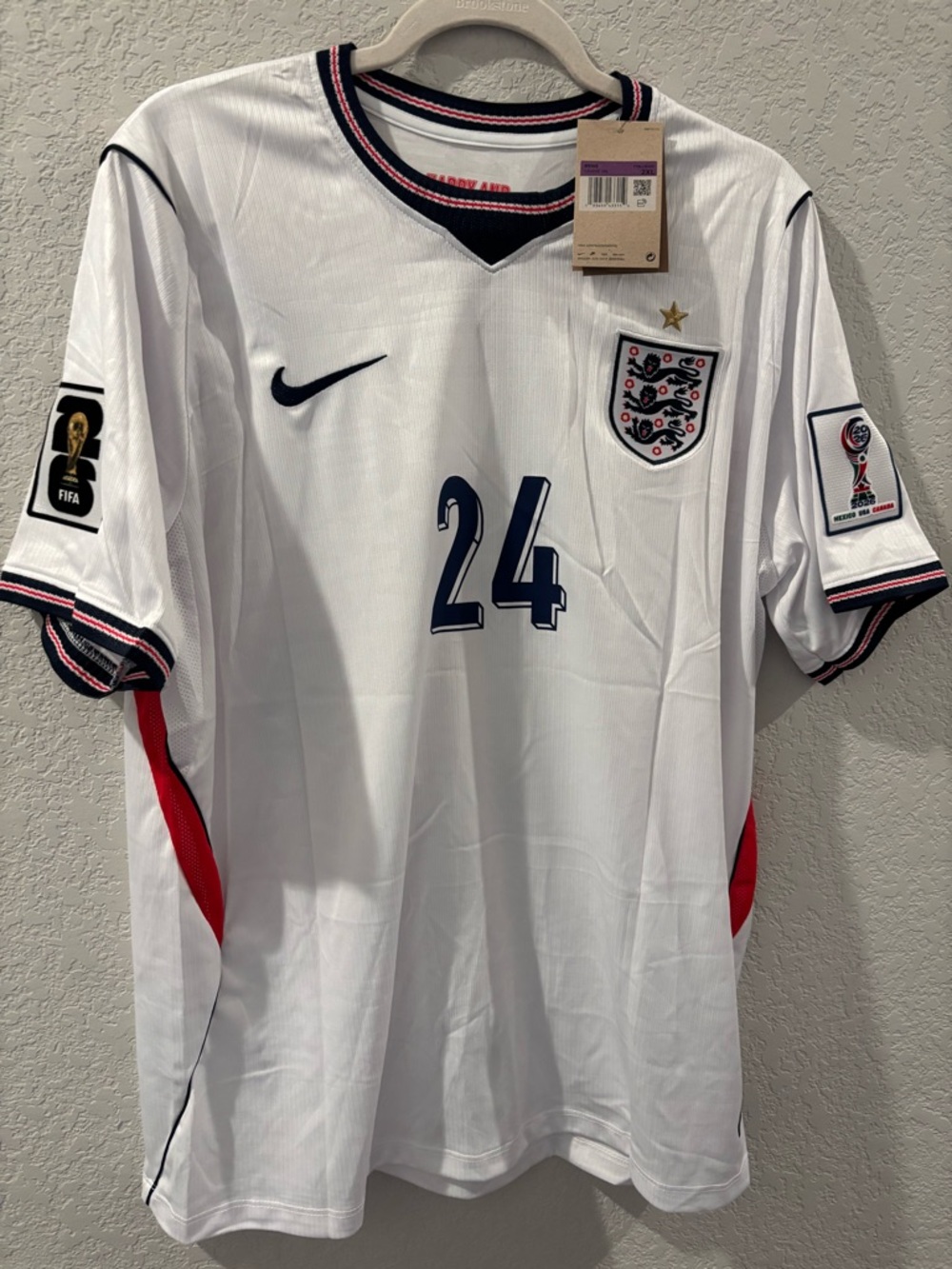 Team England World Cup 2026 Palmer Jersey
